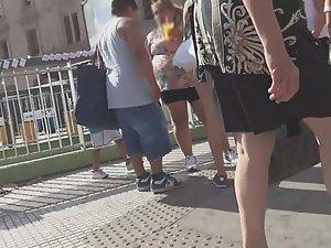 Tight shorts designed to advertise Picture 2