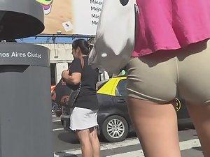 Tight shorts designed to advertise Picture 3