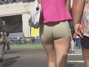 Tight shorts designed to advertise Picture 5