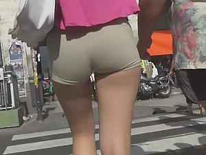 Tight shorts designed to advertise Picture 6