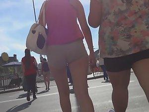 Tight shorts designed to advertise Picture 8