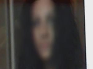 Amazing girl sweeps the floors