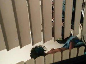 Ghetto girl peeped in her own home Picture 3