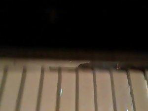 Ghetto girl peeped in her own home Picture 8