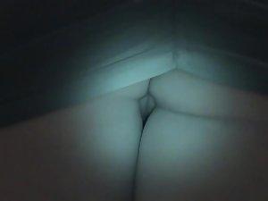 Nude pussy upskirt of a short skirt Picture 3