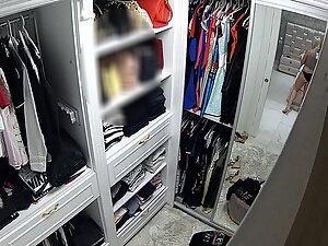 Spying on busty rich milf that can't decide what to wear Picture 4