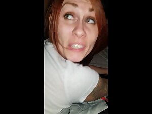 Horny redhead gets fucked and asks for cum in her mouth Picture 8