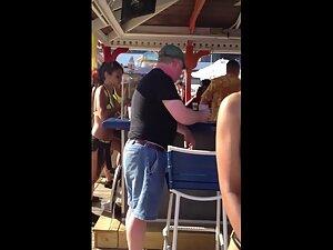 Shorty with a perky butt got a tattoo on her hip Picture 4