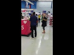 Security takes naked woman out of big store Picture 6