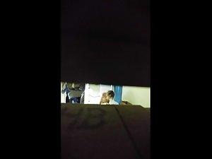 Easy way to peep on sister's juicy tits Picture 5