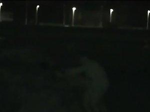 Girl getting fucked and voyeur spies Picture 2