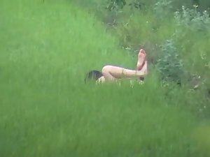 Couple fucking in the grass Picture 8