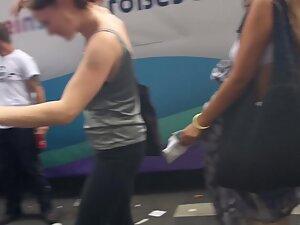 Perky tits are shaking when party girl dances Picture 7