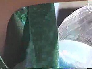 Sideboob view on a teen girl