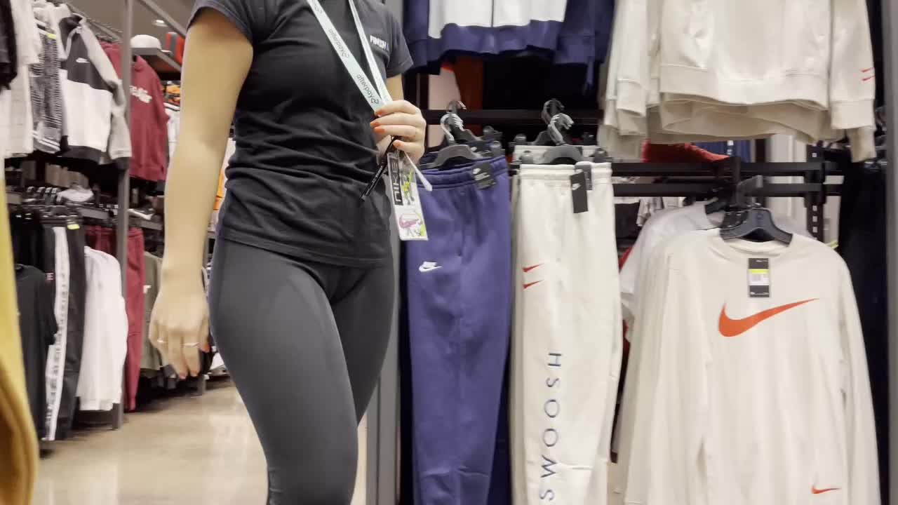 Her big ass makes it a pleasure to shop around pic