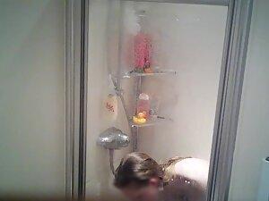 Glorious boobs caught in shower by hidden camera Picture 4