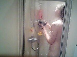 Glorious boobs caught in shower by hidden camera Picture 6