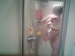 Glorious boobs caught in shower by hidden camera Picture 7