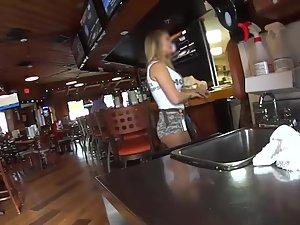 Fuckable tush of a waitress Picture 4