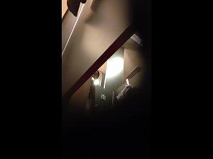 Peeping on chinese girl's small tits Picture 5