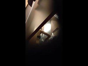 Peeping on chinese girl's small tits Picture 6