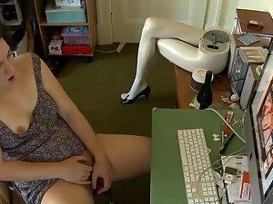 Spying on sister while she watches porn Picture 6