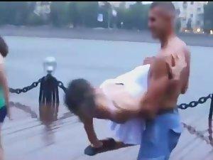 Dancing girl shows more than planned Picture 2