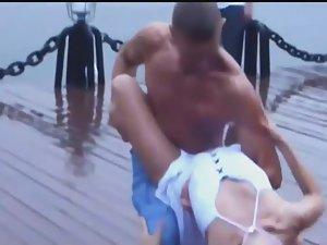 Dancing girl shows more than planned Picture 4