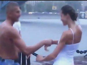 Dancing girl shows more than planned Picture 5