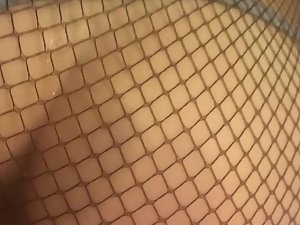 Fucking through hole in fishnet stockings Picture 2