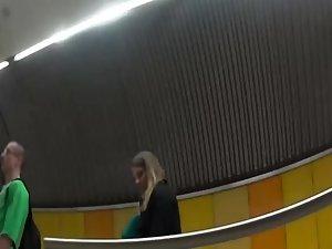 Firm ass in a pantyhose Picture 6