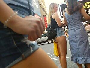 Most girls wear bikinis that cover more ass than these shorts Picture 6