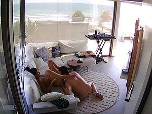 Hidden camera caught hot sex in the penthouse Picture 1