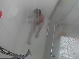 Hot girl spied dancing in the shower Picture 2