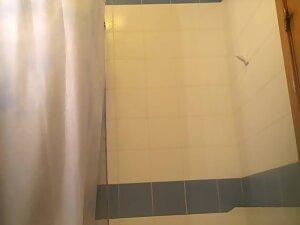 Spying on fit roommate naked in bathroom Picture 5