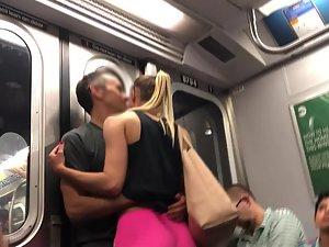 Fit girls puts her perfect ass on display in pink shorts Picture 2