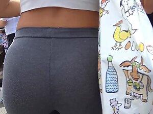 Feisty party girl got a juicy butt and interesting tattoos Picture 1