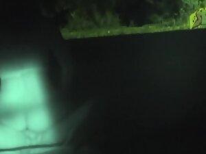 Peeping on beach sex with night vision camera mode Picture 6