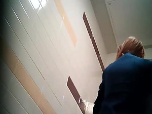 Beautiful teen girl caught by a toilet cam Picture 2
