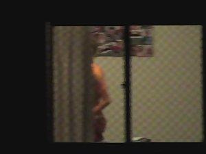 Naked neighbor peeped through window Picture 2