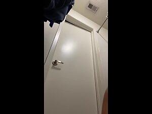 Hot naked girl caught by hidden cam before and after shower Picture 4