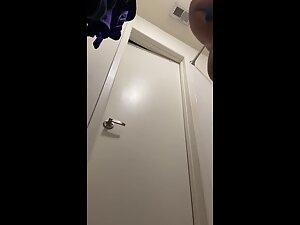 Hot naked girl caught by hidden cam before and after shower Picture 7