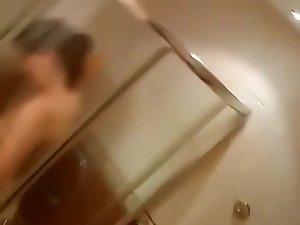 Window peeping a neighbor in a shower Picture 3