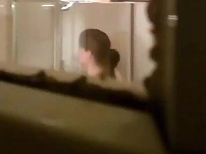 Window peeping a neighbor in a shower Picture 6