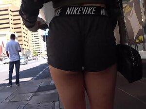 Hot ass in shorts that look like boxers Picture 4