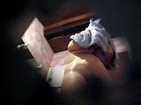 Chubby woman wipes after a shower Picture 6