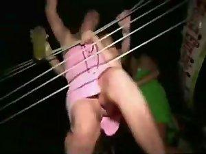 Girls in miniskirts dancing in the club Picture 4