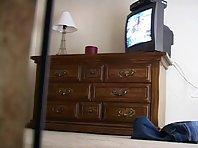 Hidden camera caught a skinny naked girl Picture 5