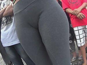 Young thighs gap and cameltoe Picture 7