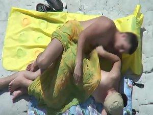 Soft touches led to sex on the beach Picture 6